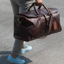 Load image into Gallery viewer, The Bonham Leather Duffle Bag