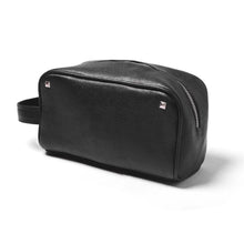 Load image into Gallery viewer, Leather Dopp Kit- Black