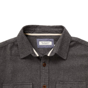 Winter Flannel Shirt - Charcoal Heather