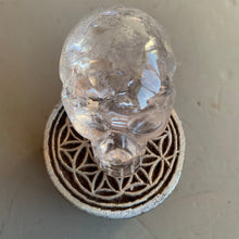 Load image into Gallery viewer, Medium Quartz Crystal Skull