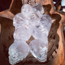 Load image into Gallery viewer, Medium Quartz Crystal Skull