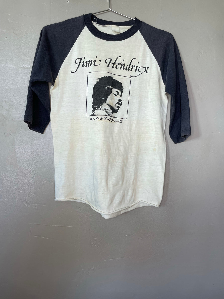 Vintage 70s Jimi Hendrix Raglan T-Shirt – The Lotus Boutique