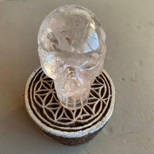 Load image into Gallery viewer, Medium Quartz Crystal Skull