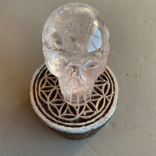 Load image into Gallery viewer, Medium Quartz Crystal Skull
