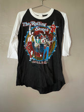 Load image into Gallery viewer, Vintage 1981 Rolling Stones Tattoo You Tour Concert Raglan T-Shirt