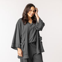 Load image into Gallery viewer, Organic Cotton Kimono- Pepper