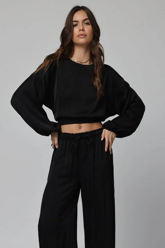 Silky Pacific Long Sleeve- Black