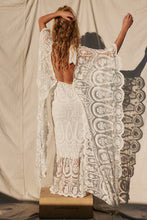 Load image into Gallery viewer, Swan Song Maxi Dress- Natural Cream