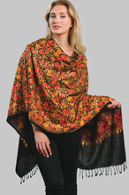 Load image into Gallery viewer, Sabari Embroidered Wool Shawl