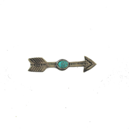 Arrow Pin W/ Turquoise