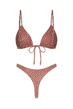 Load image into Gallery viewer, Helio Bikini Top in Giraffe