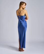 Load image into Gallery viewer, Long Silk Dress - Marino