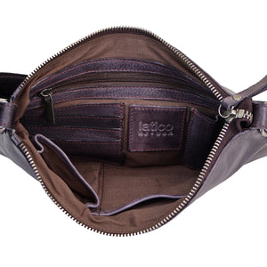 Stevie Crossbody- Brown