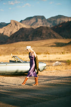 Load image into Gallery viewer, Violet Monaco Silk Charmeuse Dress