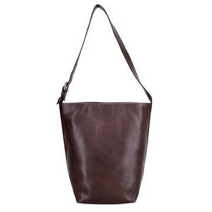 Chance Handcrafted Leather Totebag- Brown