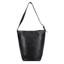 Load image into Gallery viewer, Chance Handcrafted Leather Totebag- Black