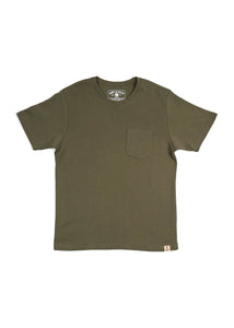 Logan Pocket Tee- Olive