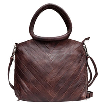 Load image into Gallery viewer, Dalton Handcrafted Leather Tote Bag- Brown