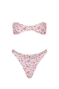 Helio Bikini Bottom in Flor