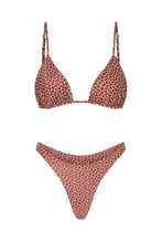 Load image into Gallery viewer, Helio Bikini Top in Giraffe
