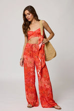 Load image into Gallery viewer, The Venice Wide Leg Pant- Aperol Spritz