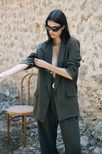 The Linen Blazer- Palma