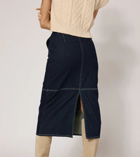 Load image into Gallery viewer, Sue Midi Skirt- Dark Denim