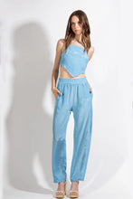 Load image into Gallery viewer, Powder Blue Silk Scarf