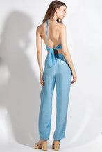 Load image into Gallery viewer, Powder Blue Silk Scarf