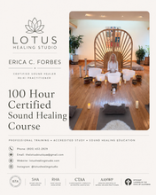 Load image into Gallery viewer, 100-Hour Certified Intro to Sound Healing