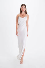 Load image into Gallery viewer, Cowl Neck Gown in White