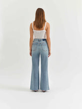 Load image into Gallery viewer, Far Out High Rise Wide Leg- Fools Gold