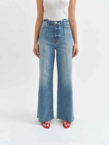 Rocky High Rise Palazzo in Dream on Vintage