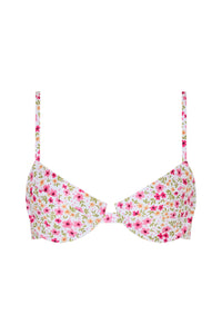 Helio Bikini Top in Flor