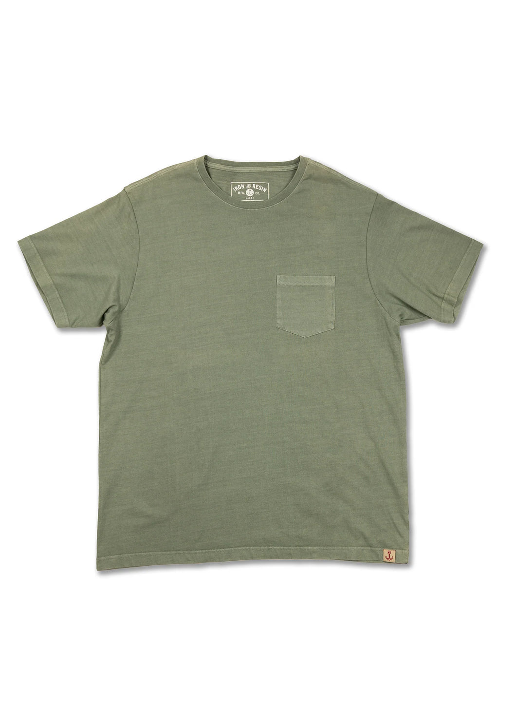 Faded Pocket Tee- Green