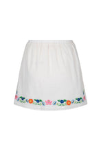 Load image into Gallery viewer, Florapaloosa Embroidered Mini Skirt- Wildflower