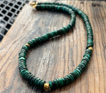 Load image into Gallery viewer, Malachite Sun Necklace