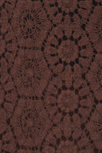 Load image into Gallery viewer, Helena Crochet Lace Bells in Chocolate