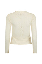 Load image into Gallery viewer, Juliette Lace Top- Vintage Cream