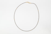 Load image into Gallery viewer, Labradorite Small Faceted Gold Necklace