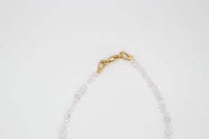 Herkimer Diamond Gold Bracelet