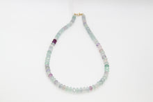 Load image into Gallery viewer, Chunky Faceted Fluorite Necklace
