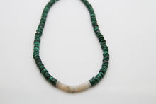 Load image into Gallery viewer, Peruvian Opal + Malachite Silver Necklace