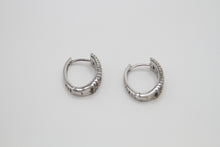 Load image into Gallery viewer, Cubic Zirconium Oval Cuff Earrings