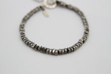 Load image into Gallery viewer, Distressed Silver Squares Bracelet