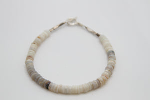 Peruvian Opal Silver Bracelet