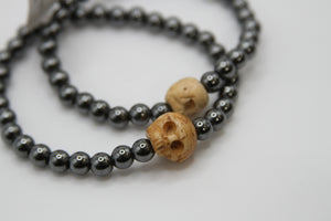 Skull Gemstone Bracelet