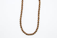 Load image into Gallery viewer, Hematite Faceted Earth Large Brown Necklace