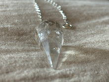 Load image into Gallery viewer, Clear Quartz Pendulum