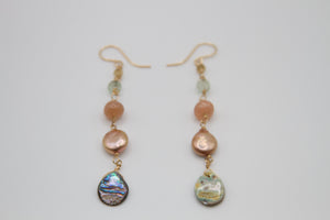 Divine Light Gold Earrings